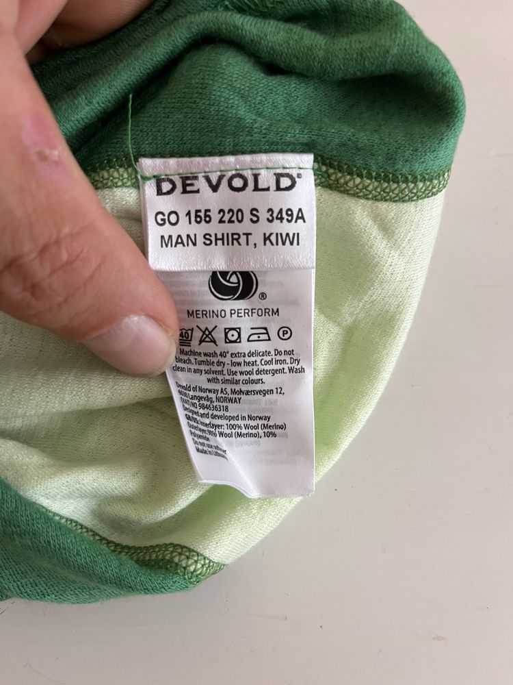 Devold Kiwi-мъжка мерино блуза