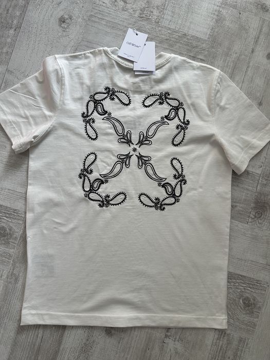 Tricou alb Off-White
