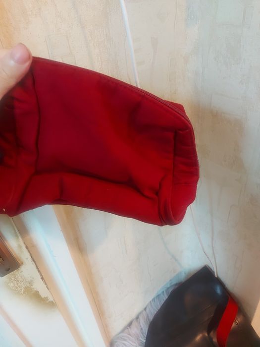 Черна Дамска чанта с портфейл