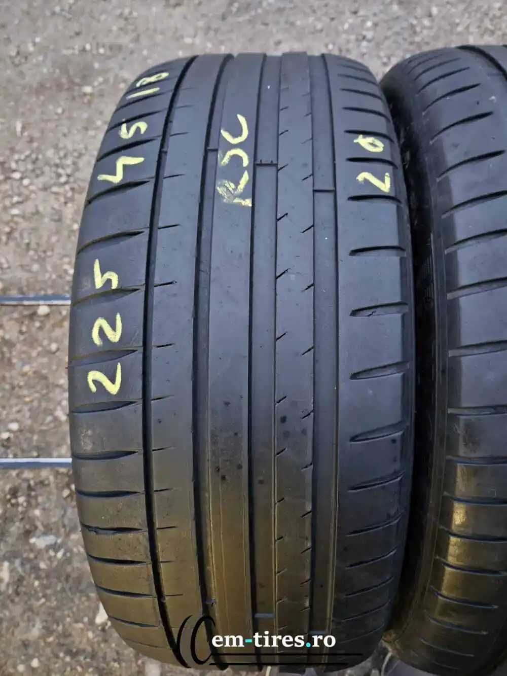 SET 2 Anvelope Vara 225/45 R18 MICHELIN Pilot Sport 4 ZP 95Y - Runflat