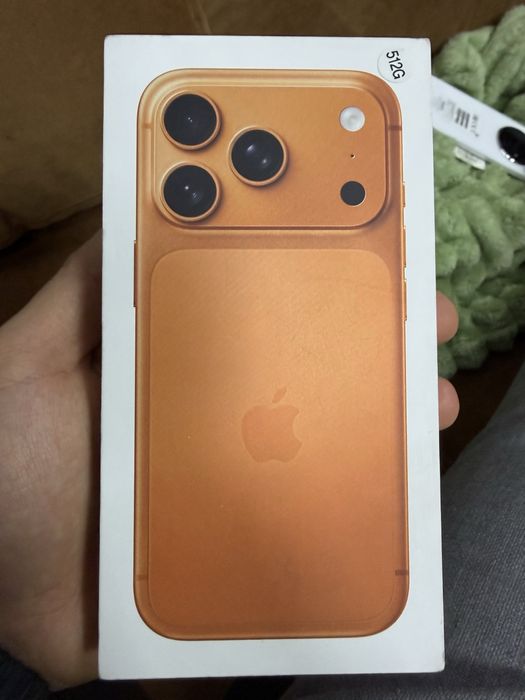 Iphone 17 pro 512. Оранжевый. Sim карта