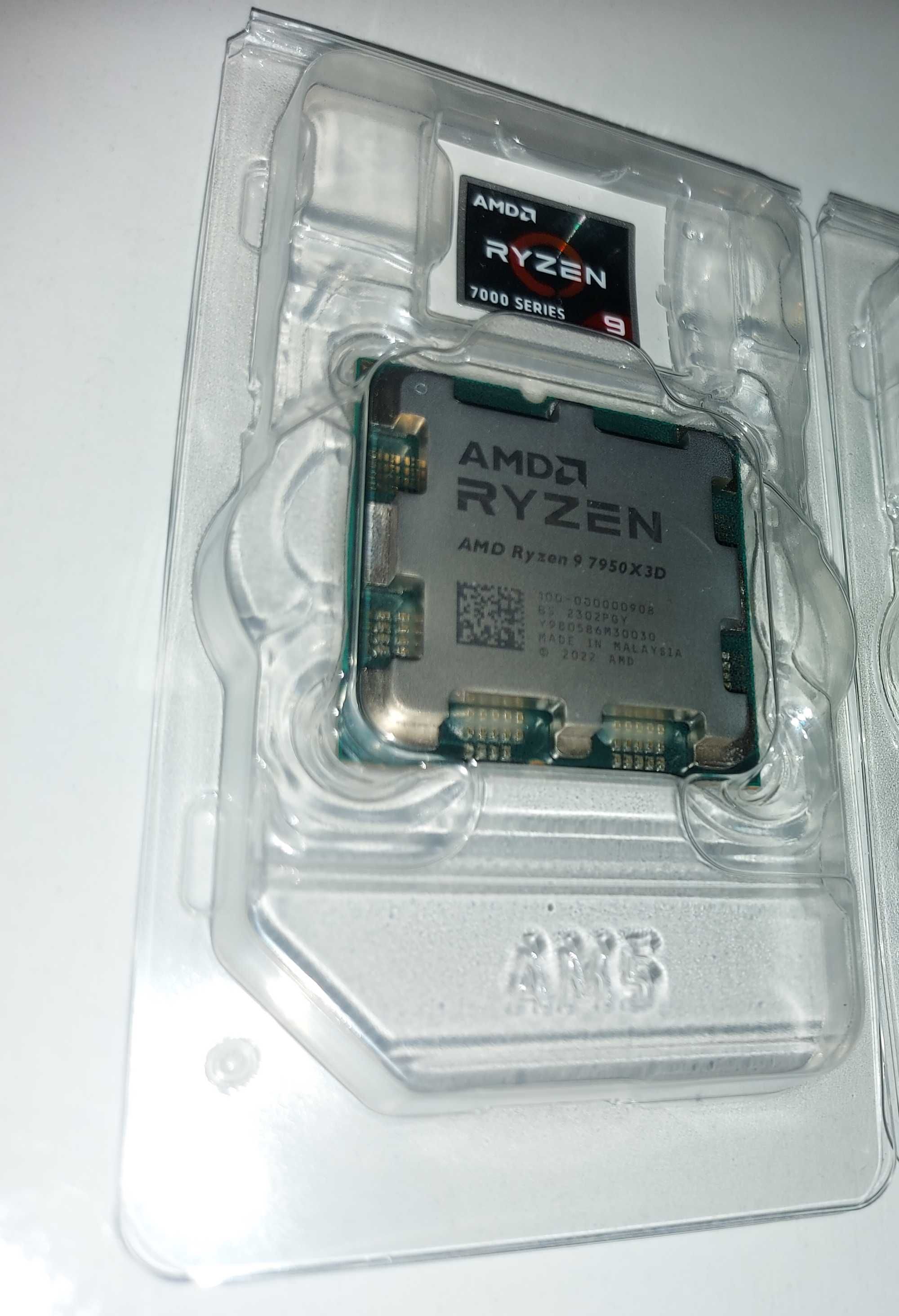 Чисто нов процесор: AMD Ryzen™ 9 7950X3D 16C/32T (4.2GHz/5.7GHz Boost)