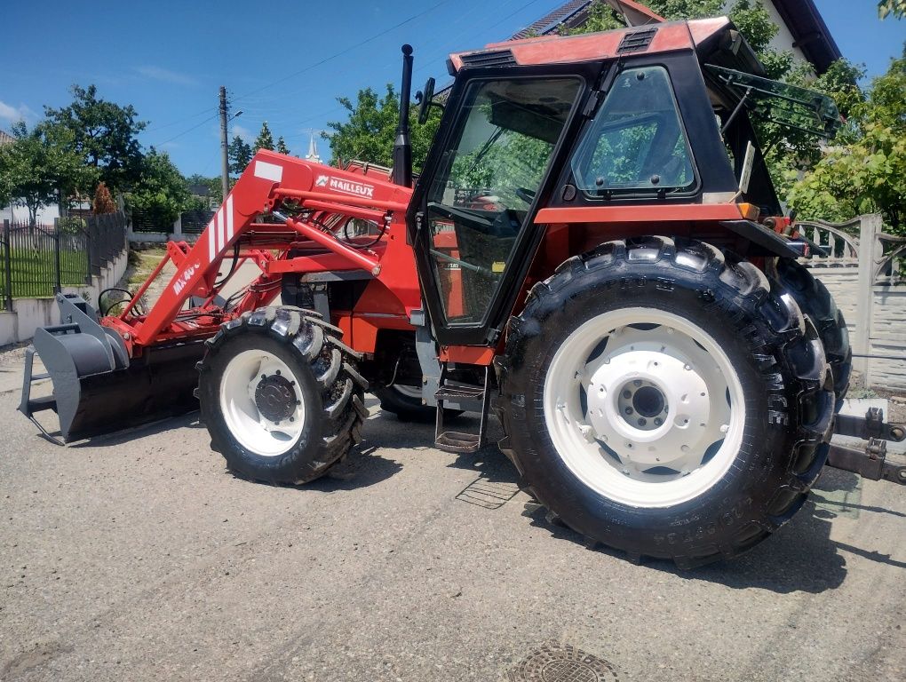 Tractor Fiat Agri 88-94 cu incarcator+graifer