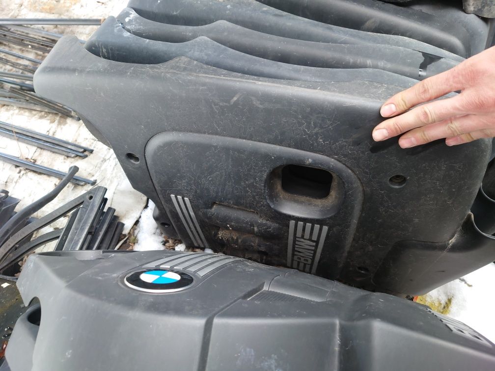 Бмв капак двигател декоративен bmw е46 е90 х1 х3 х5 е60 е87 ф30 ф31 **