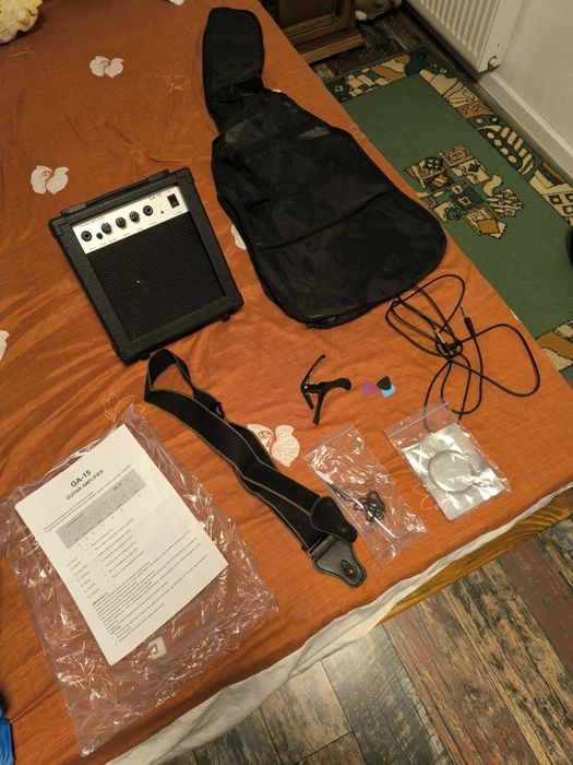 Chitară Electrică + Amplificator SportNow Set Complet