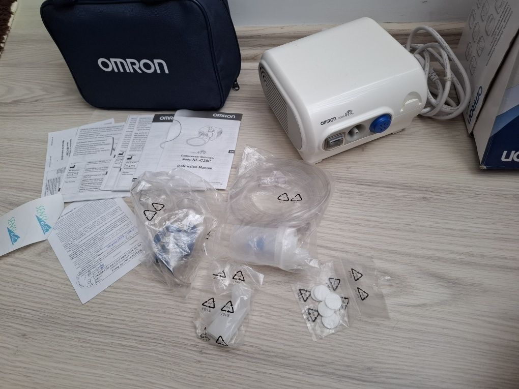 OMRON aparat cu aburi, nebulizator, inhalator