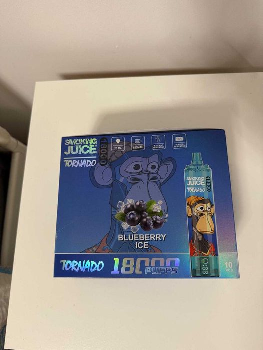 Vape narghilea Smoking Juice Tornado, 18000 puf