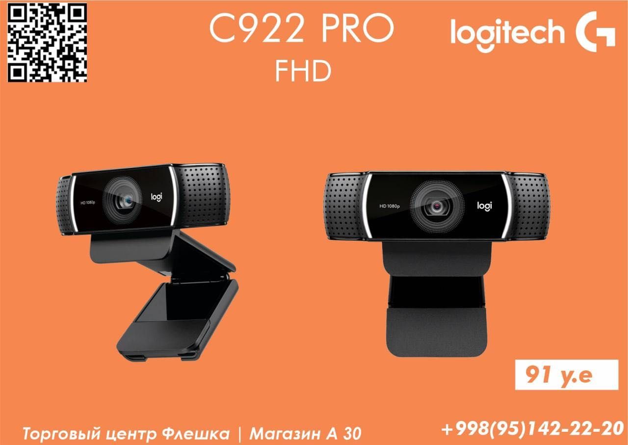 Logitech C922 PRO HD stream WEBCAM