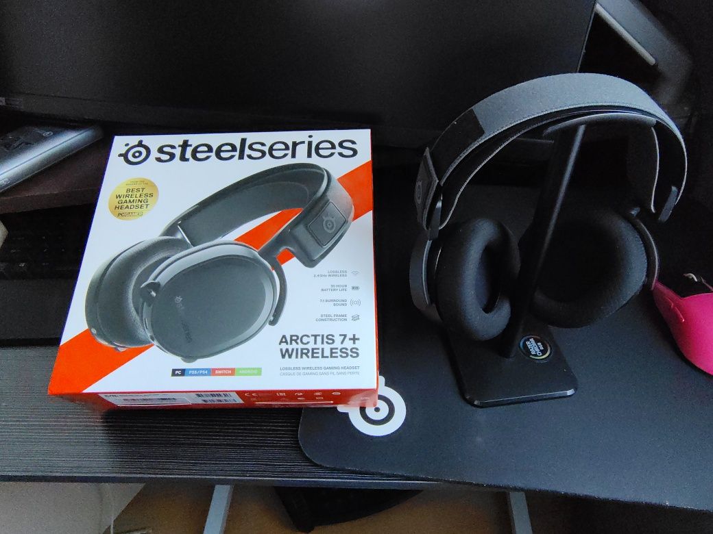 Casti Gaming Steelseries Arctis 7+