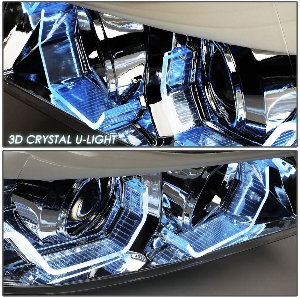 Faruri 3D LED Angel Eyes