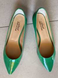 Pantofi dama lac verzi 37