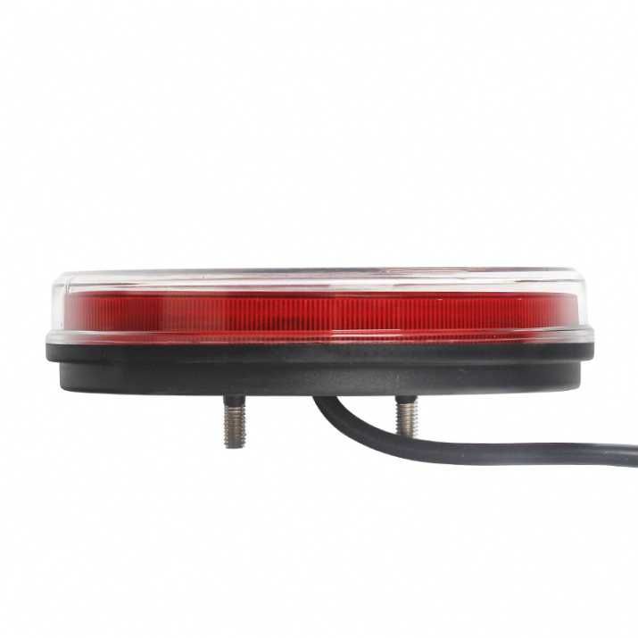 Лед led Кръгли Стопове Хамбургер с бягащ мигач, Неон Ефект 12v, 24v