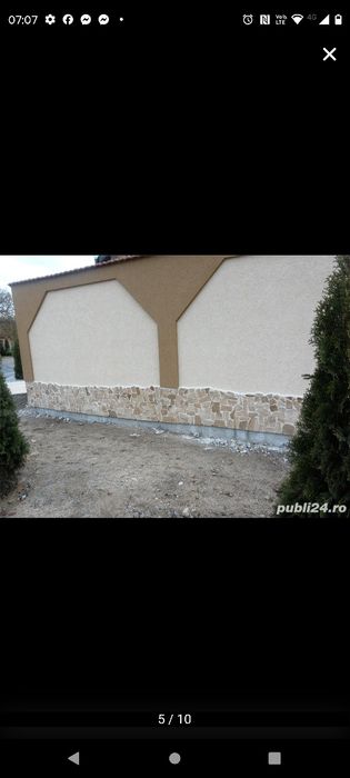 Capace și intervale de gard,din travertin, granit.Timisoara,Arad,Orade