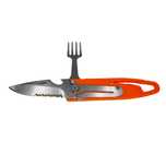 Set tacamuri camping si drumetii, cutit, furculita, tip briceag, 16 cm