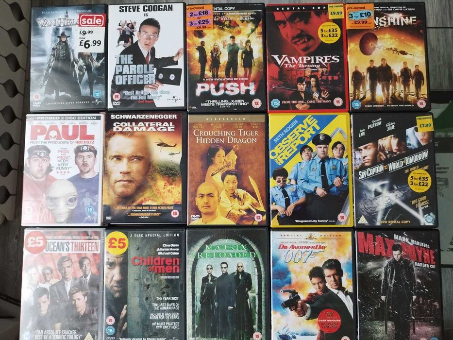 Продавам DVD филми ! 7лв на брой, при повече от 3 броя – отстъпки!