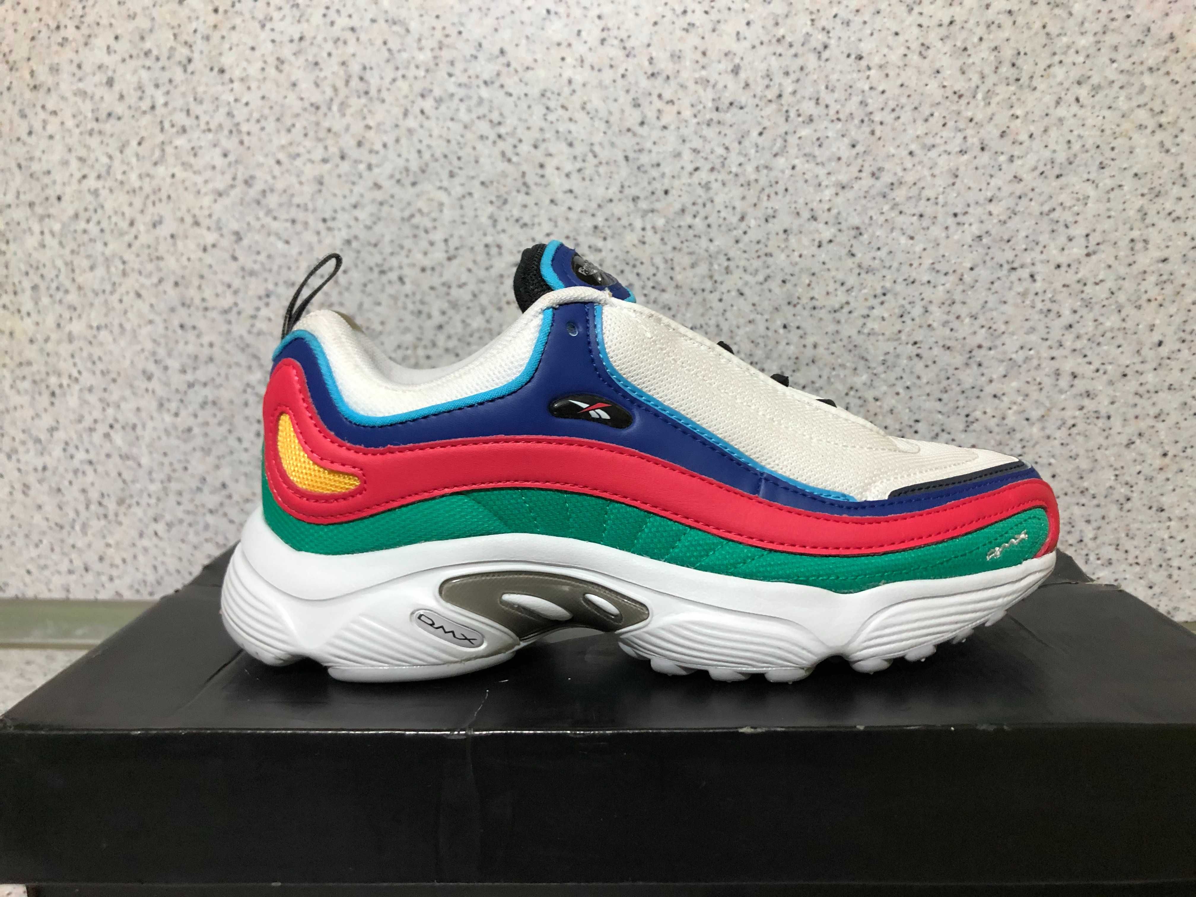 ОРИГИНАЛНИ *** Reebok Daytona DMX DV8647  / Cobalt/Pink/Emerald