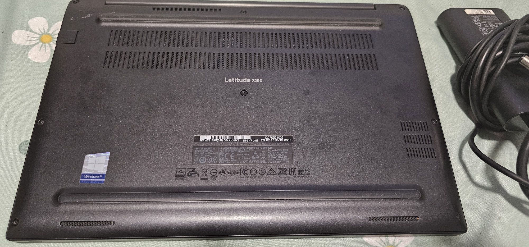 Laptop Dell Latitude 7290 i5-7300U, 16GB ram, 256GB m.2 fara display