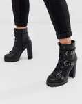 Боти ASOS с ток - кожени