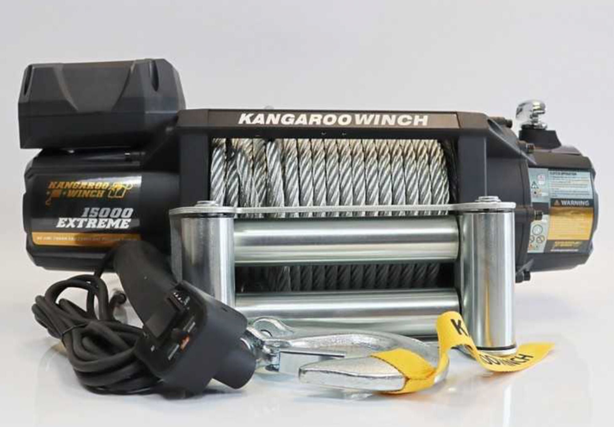 Troliu electric Kangaroo 15000 Extreme HD PowerWinch - Auto