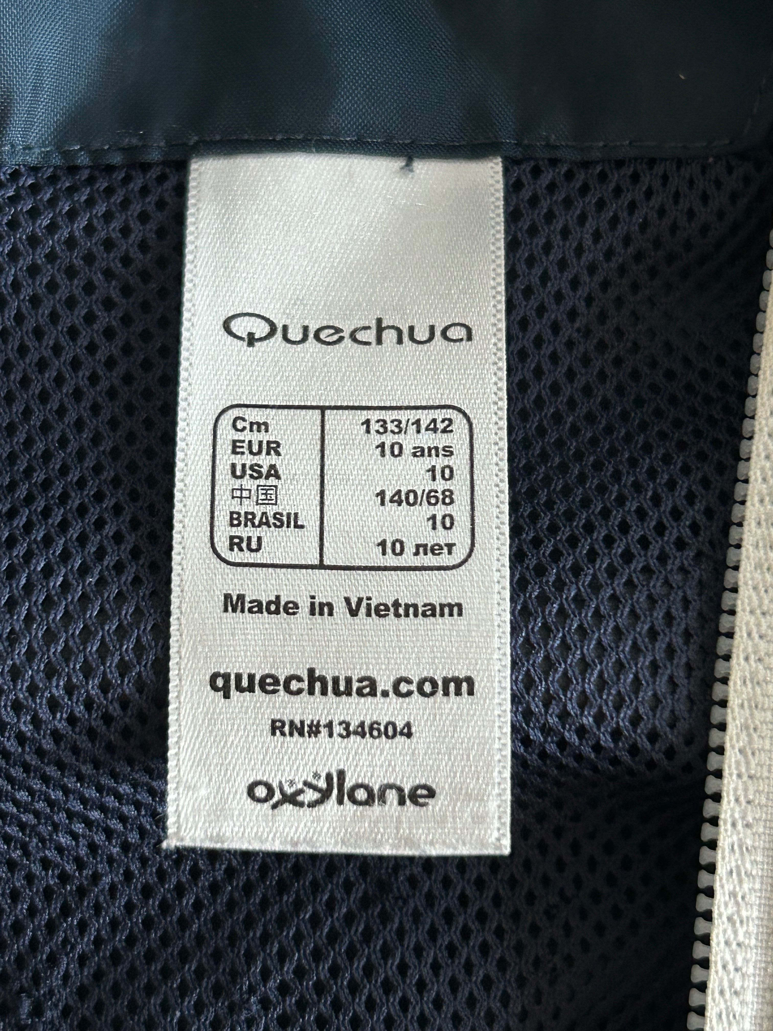 Ветровка тънко яке Quechua 133/142 отлично