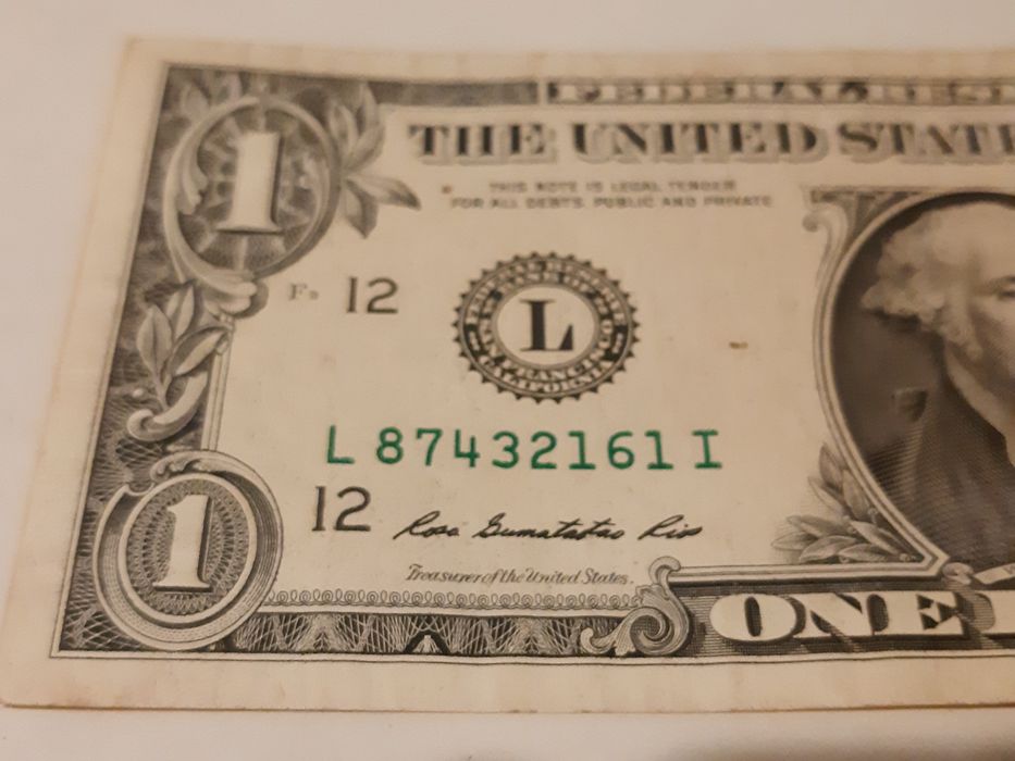 Bancnota Veche 1 Dolar 2009