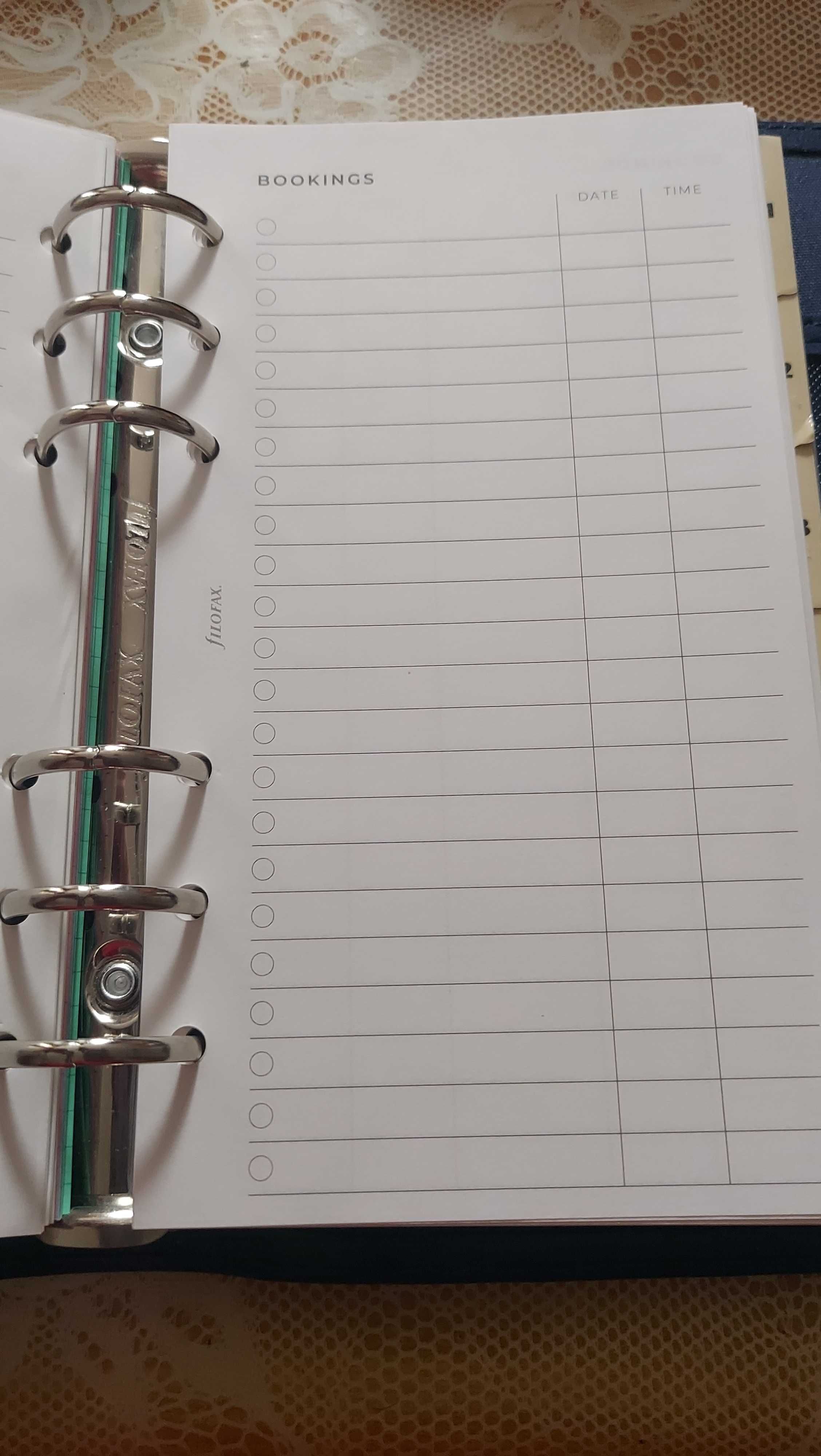 Filofax Navy Personal Органайзер