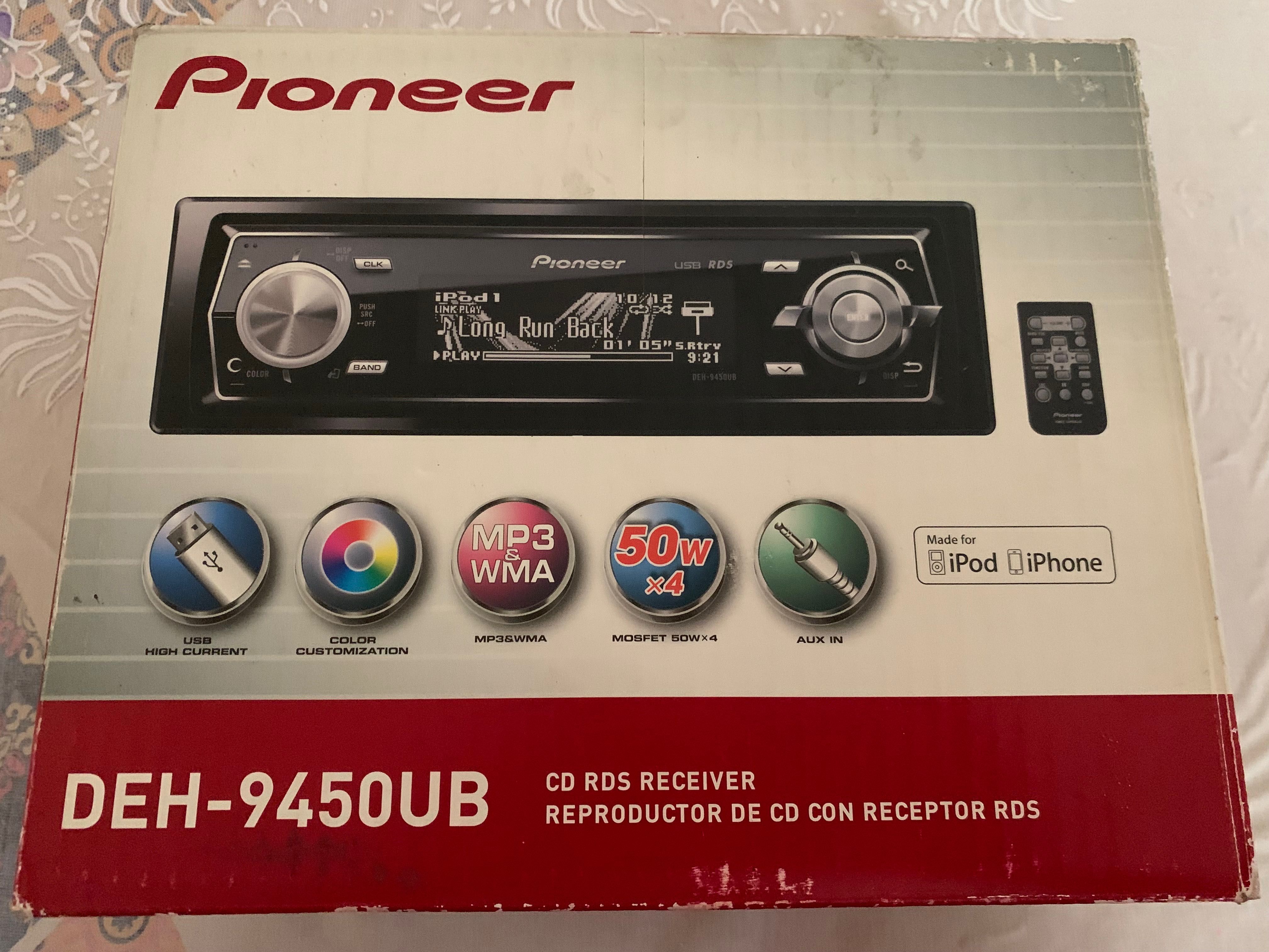 Автомогнитола Pioneer DEH9450UB