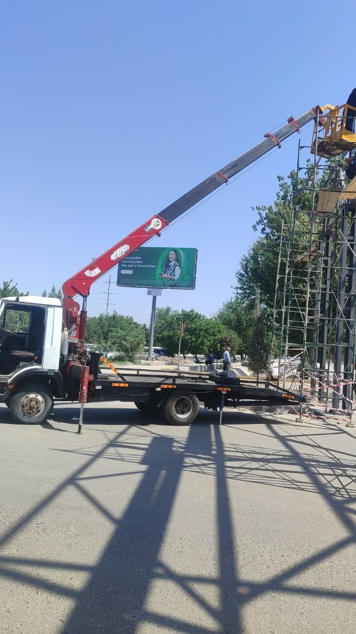 Манипулятор+эвакуатр+вишка сотилади еки арендага берилади
