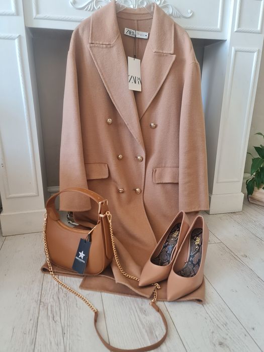 Zara, НОВО палто кашмир