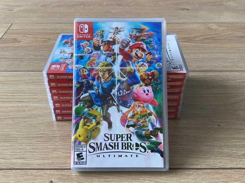 НОВЫЙ картридж Super Smash Bros. Ultimate Nintendo Switch