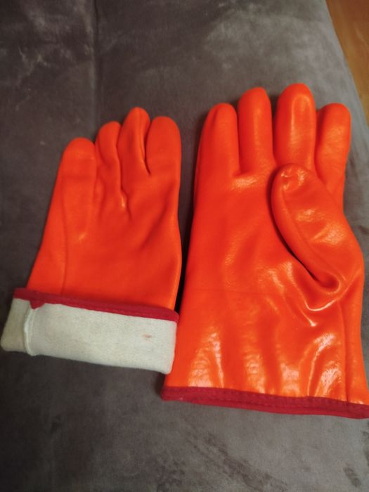 Перчатки х/б с нитриловым покрытием, тканевые с полимерным покрытием