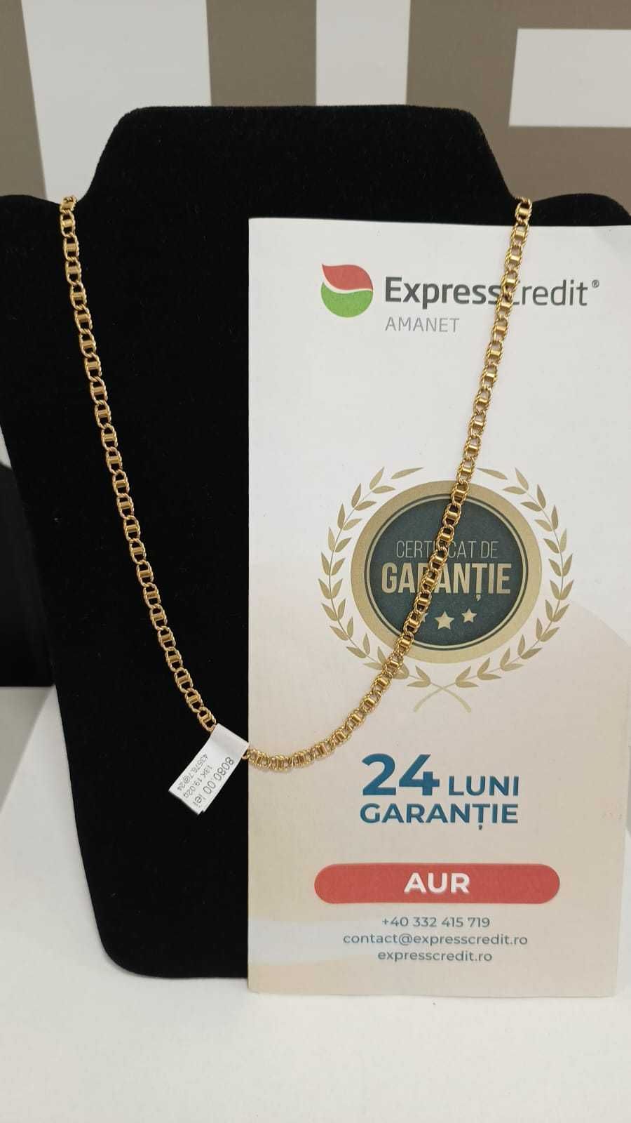 (Ag24) Lant aur 18K 19.02gr B43576.7 Ridicare din agentie