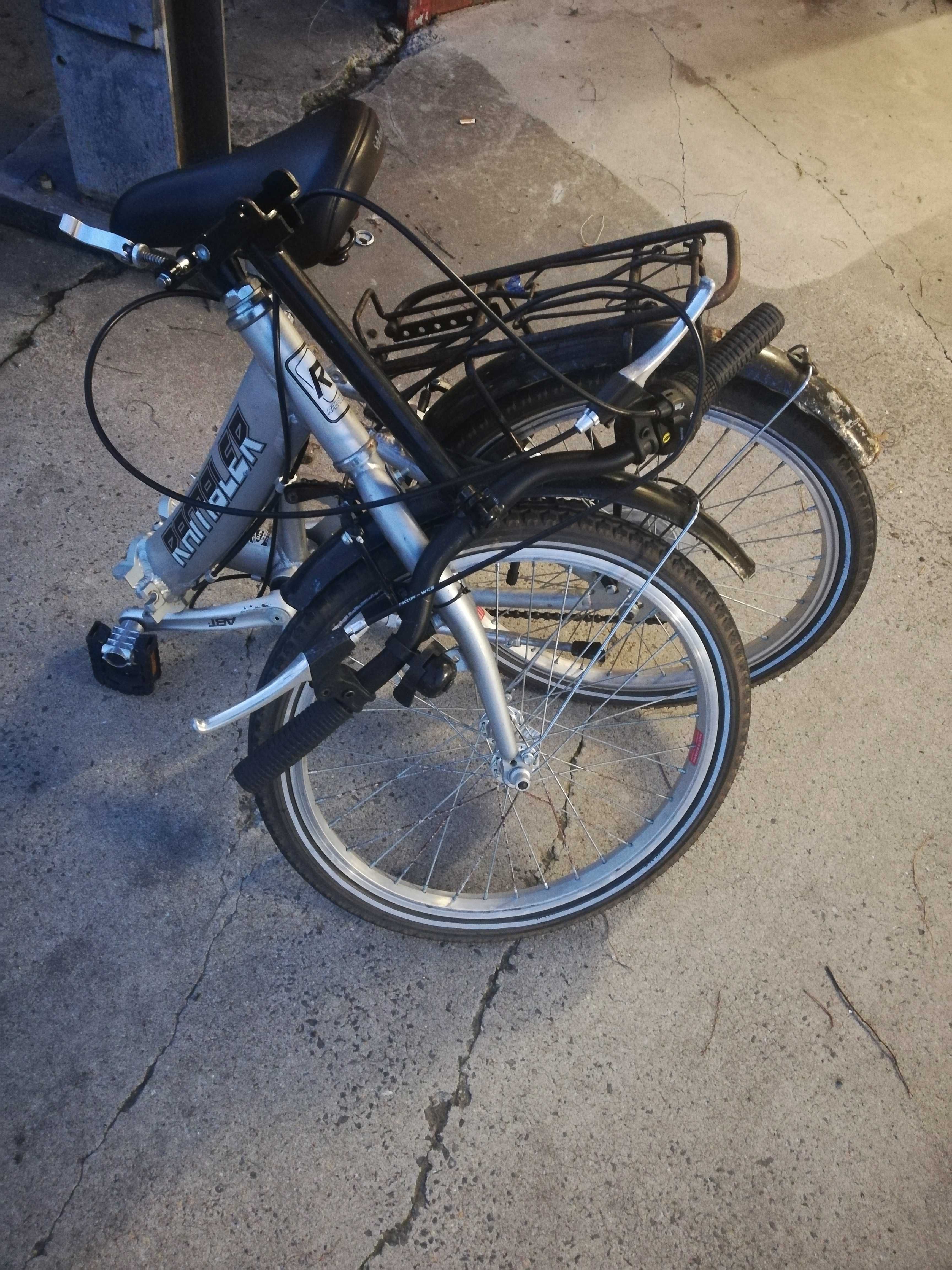 Biciclete pliabile 20" aluminiu