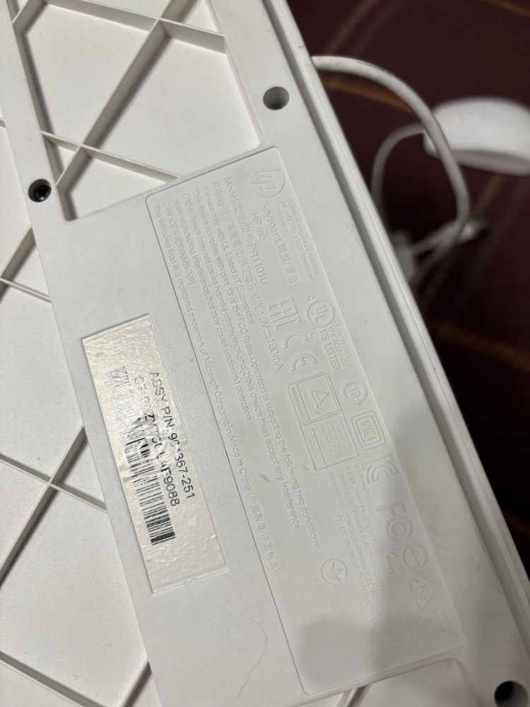 HP Клавиатура + мышь оригинальные
