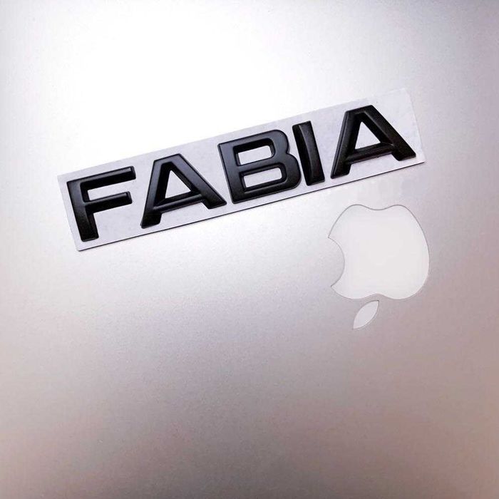 Set embleme SKODA FABIA  emblema stema sigla sticker inscriptii litere