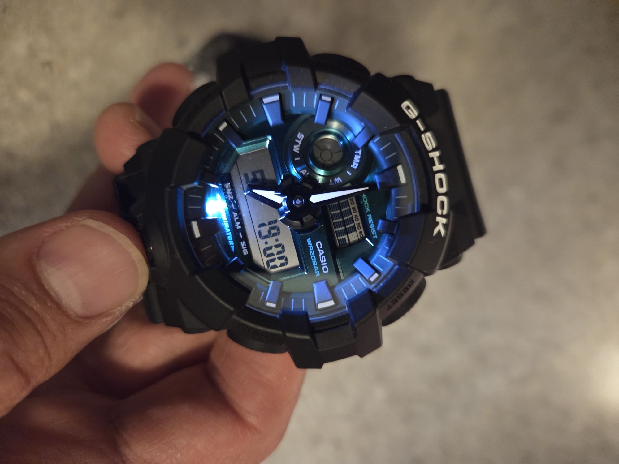 G-Shock Midnight Green Watch GA-700MG-1A