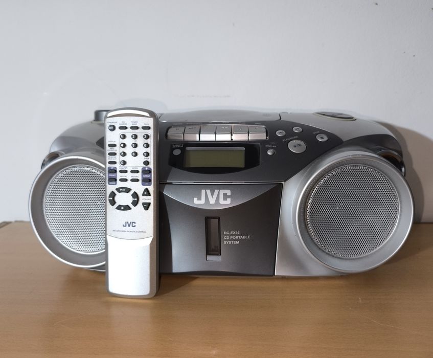Сиди радио касетофон JVC