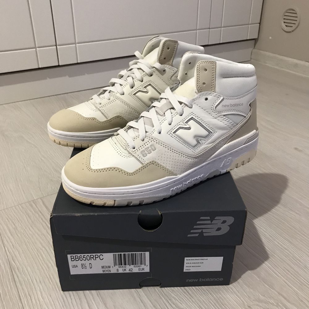 New Balance BB650RPC  - Sneakers high - off white beige