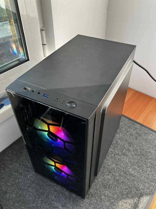 Компютър за Игри i5 8400 GTX 1060/RX 9060 XT 32GB RAM 512 SSD Гаранция