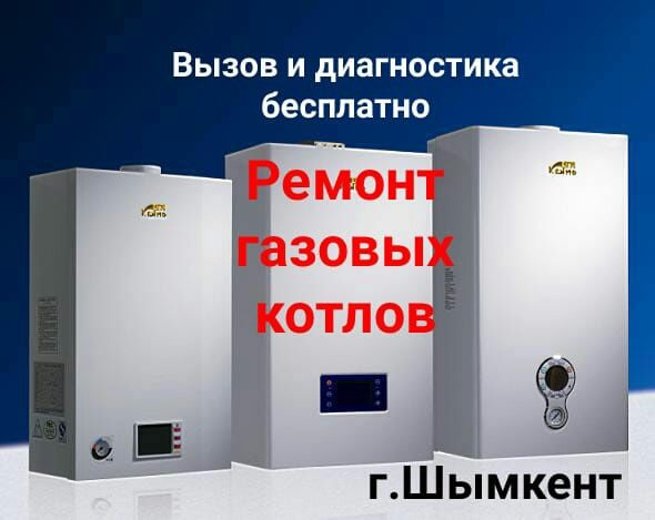 Быстрый и качественный ремонт газовых настенных котлов.Шымкент.
