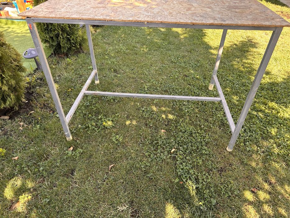 Masa + Bancuta Gradina (Cadru Fier)