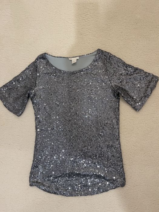 Bluza cu paiete, h&m mama, marime xs