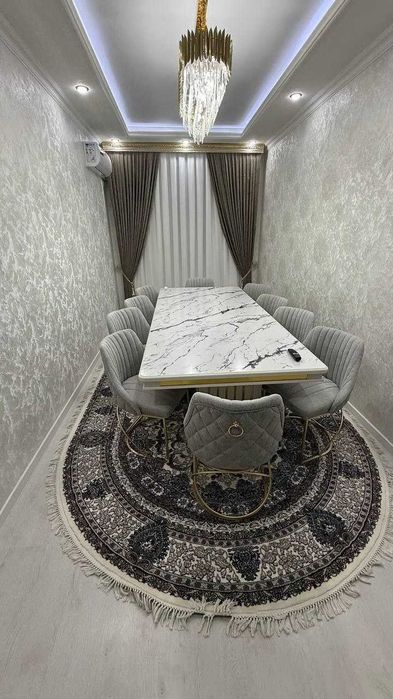 3 хоналик квартира  3 этаж, 6 микр мебел файз