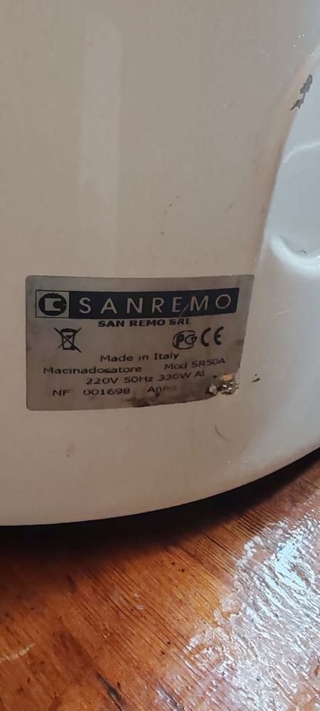 Espressor profesional Sanremo Capri Deluxe doua grupuri + rasnita