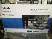 Телевизор Saba 32" Android + B-Box + Подарък