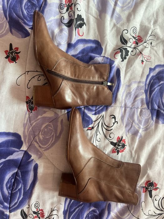 Зимни кожени боти vera pelle