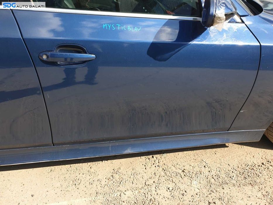 Usa Usi Portiera Portiere Dreapta Fata Dezechipata BMW Seria 5 E60 E61 2003 - 2010 Culoare Mysticblau Metallic A07/5 [C1214]
