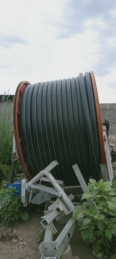 Продам  новую дождевальную машину,катушечную, с большими крыльями