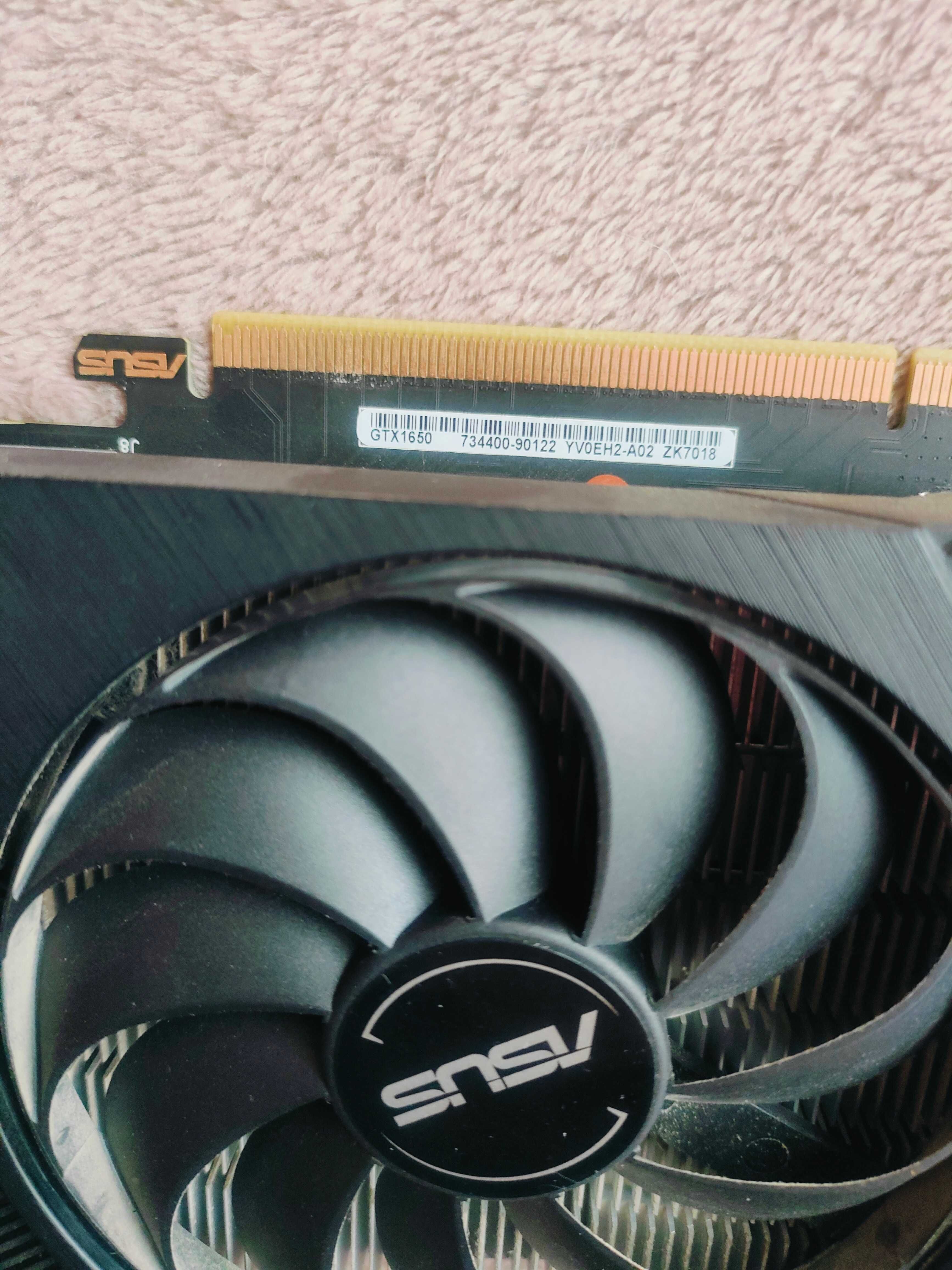 GPU(Видео карта) – Asus GTX 1650 PHOENIX OC 4GB  GDDR6