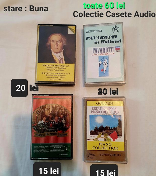 Casete audio/Muzica veche